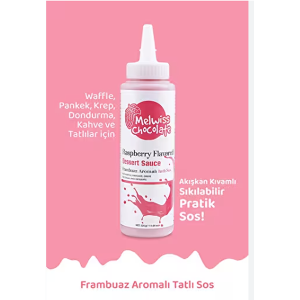MELWISS CHOCOLATE FRAMBUAZ SOS 330 GR