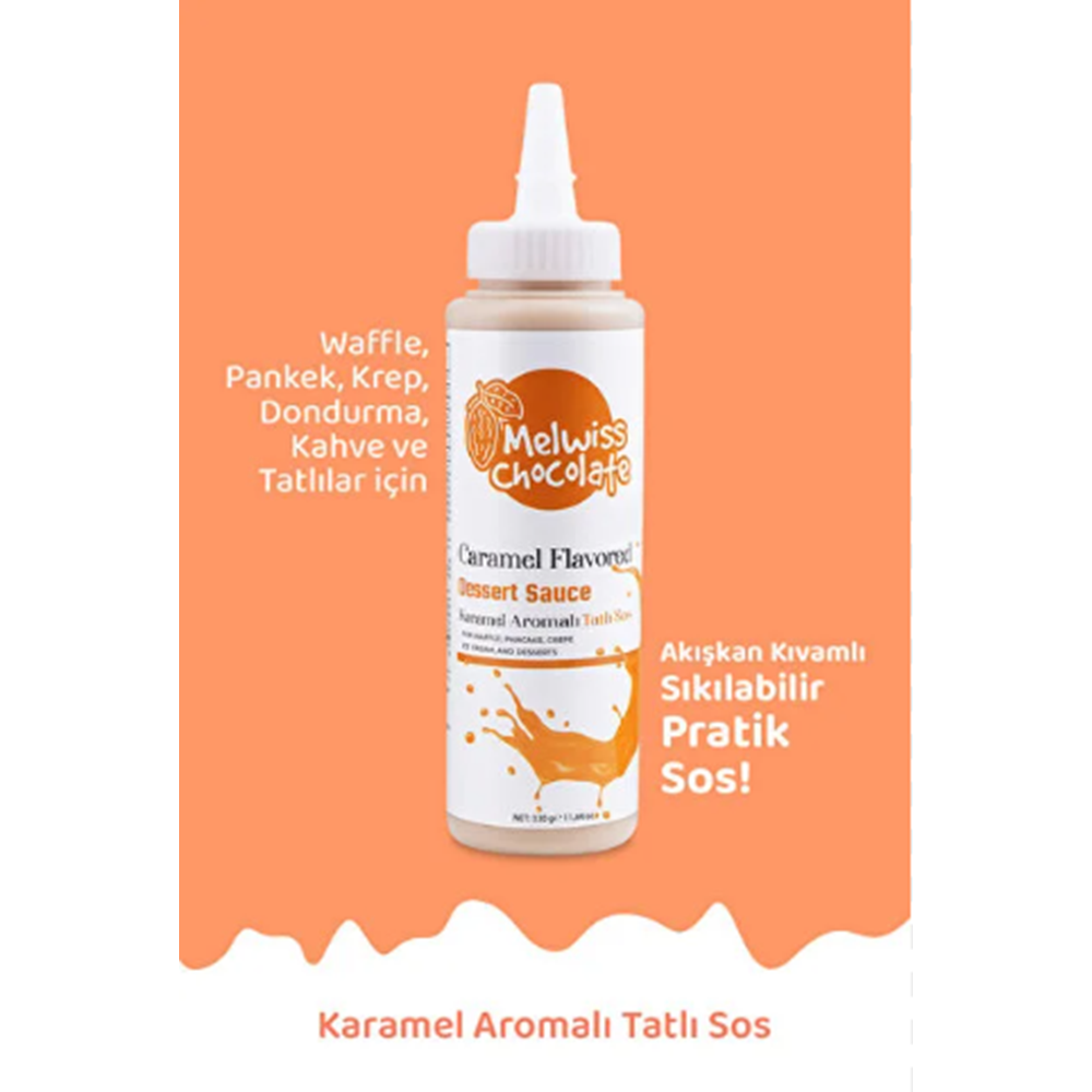 MELWISS CHOCOLATE KARAMEL SOS 330 GR