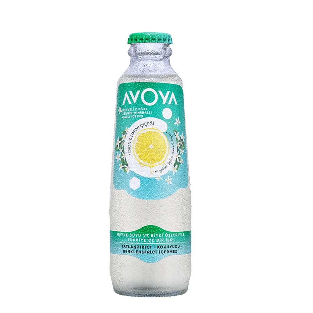 AVOYA 200ML MADEN SUYU LİMON