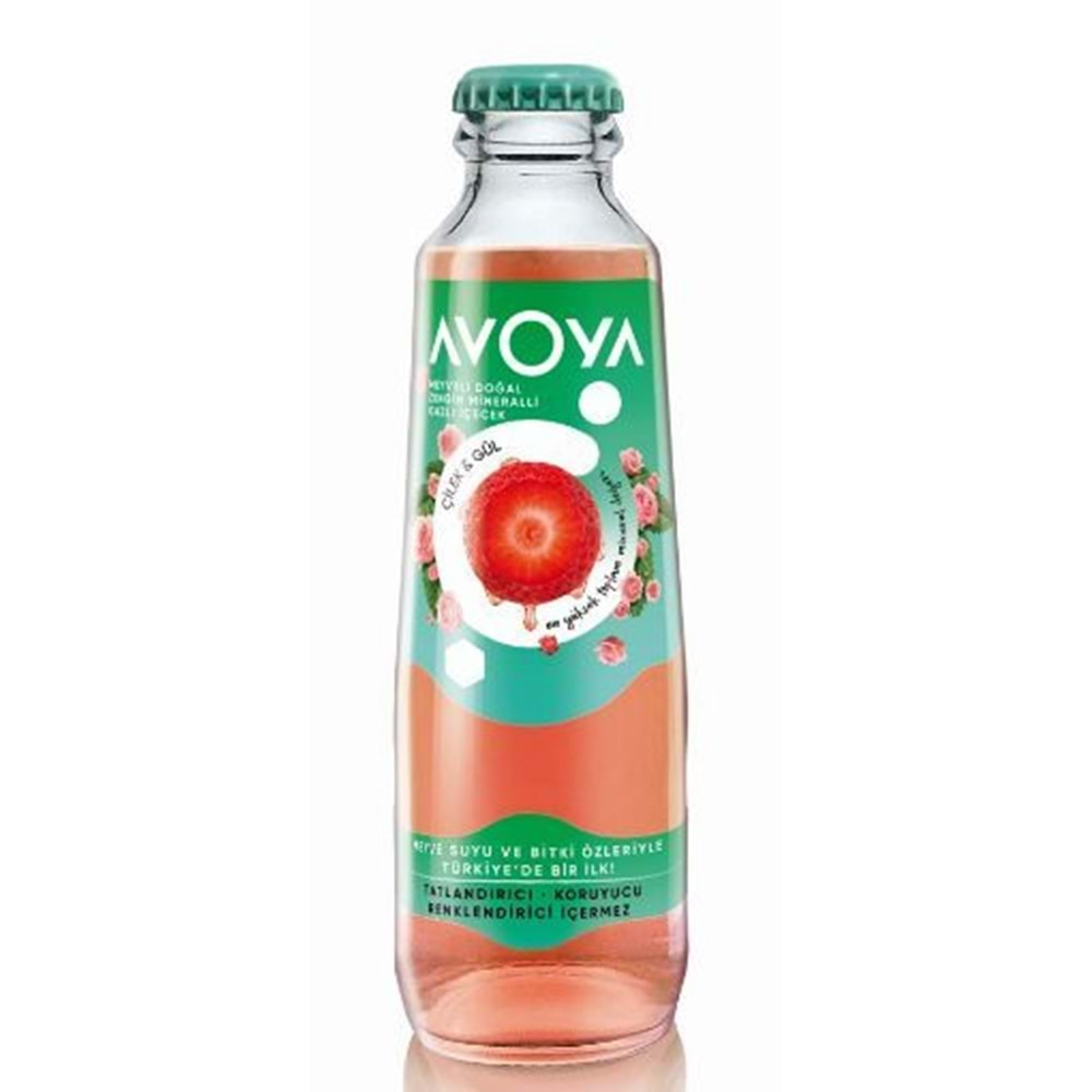 AVOYA 200ML MADEN SUYU ÇİLEK