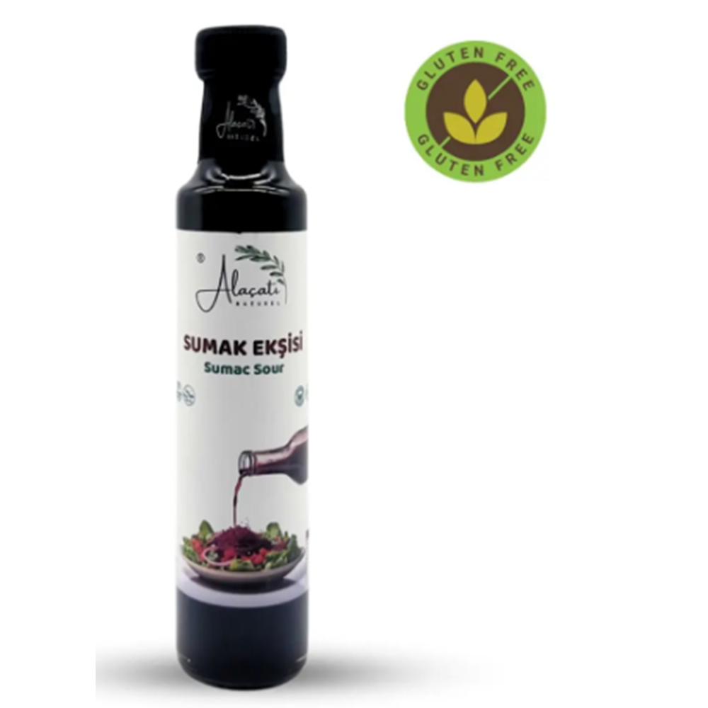 ALAÇATI NATUREL SUMAK EKŞISI DORIKA ŞIŞE 300 G