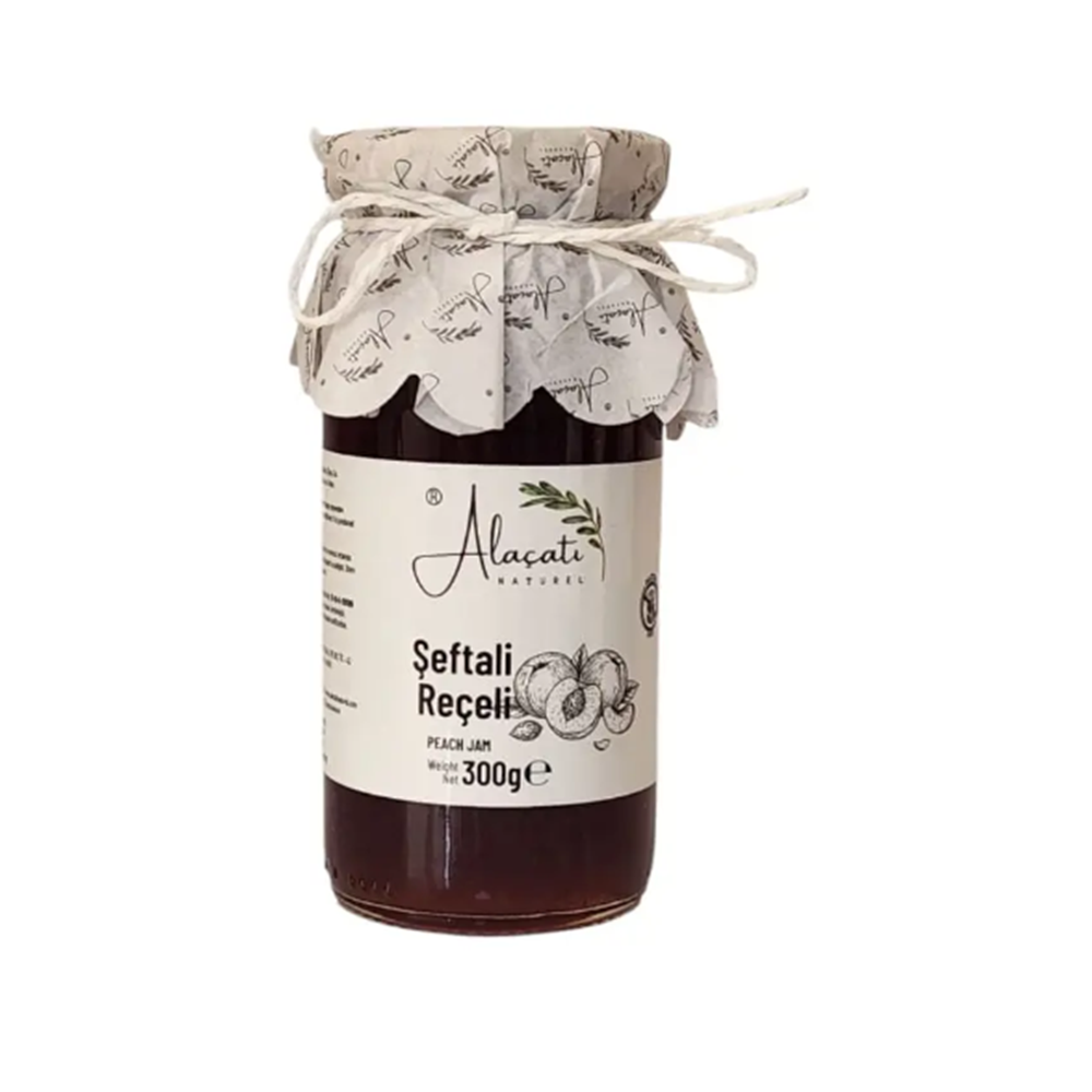 ALAÇATI NATUREL ŞEFTALI REÇELI 300 G