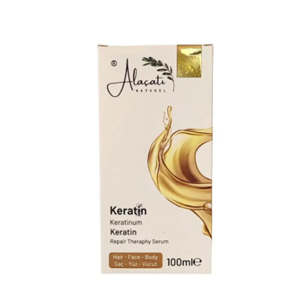 ALAÇATI NATUREL KERATIN BAKIM YAĞI 100 ML