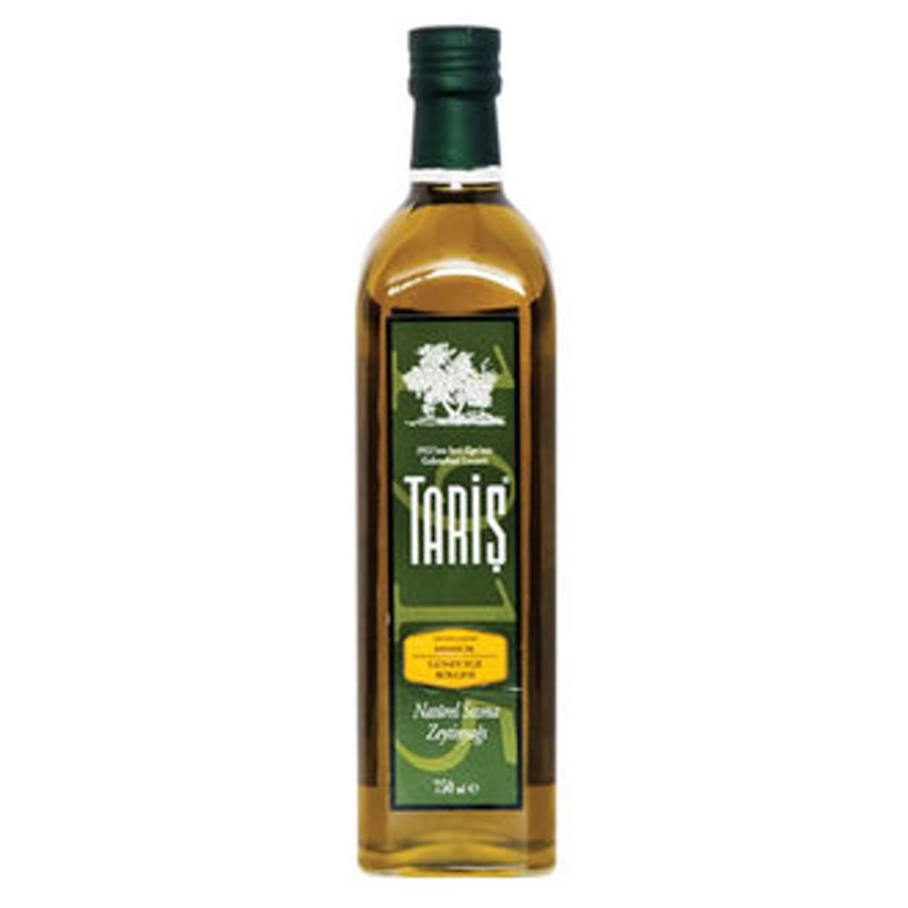 TARİŞ SIZMA GÜNEY EGE ZEYTİNYAĞI 750 ML CAM