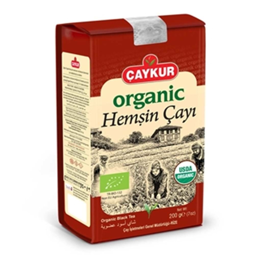 ÇAYKUR ORganik HEMŞİN ÇAYI 200 GR