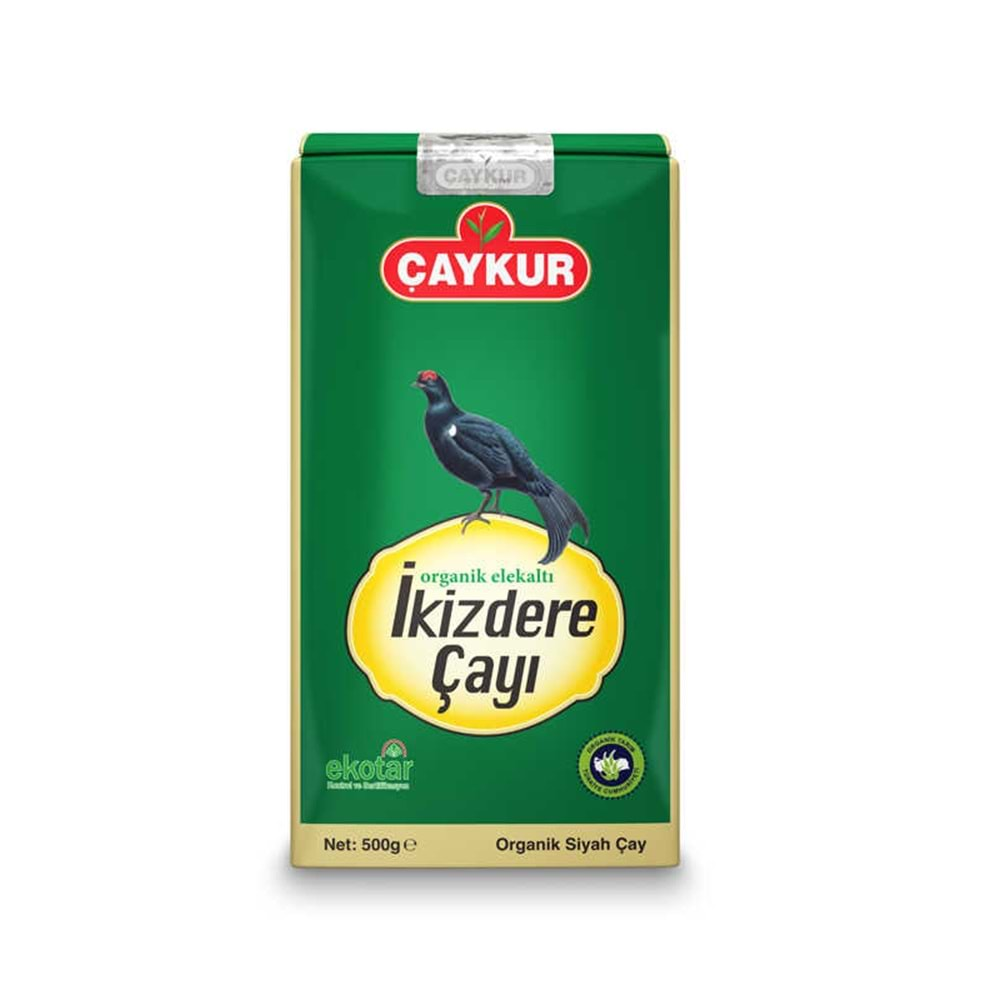 ÇAYKUR ORGANİK İKİZDERE ELEKALTI 500GR SİYAH ÇAY