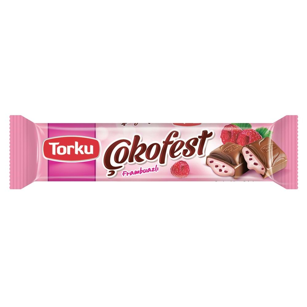 TORKU ÇOKOFEST FRAMBUAZ 30 gr