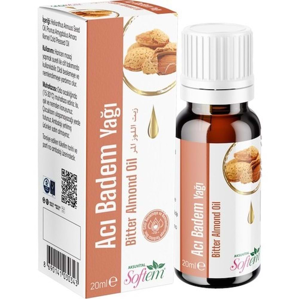 SHİFFA HOME BADEM YAĞI ACI 20 ML