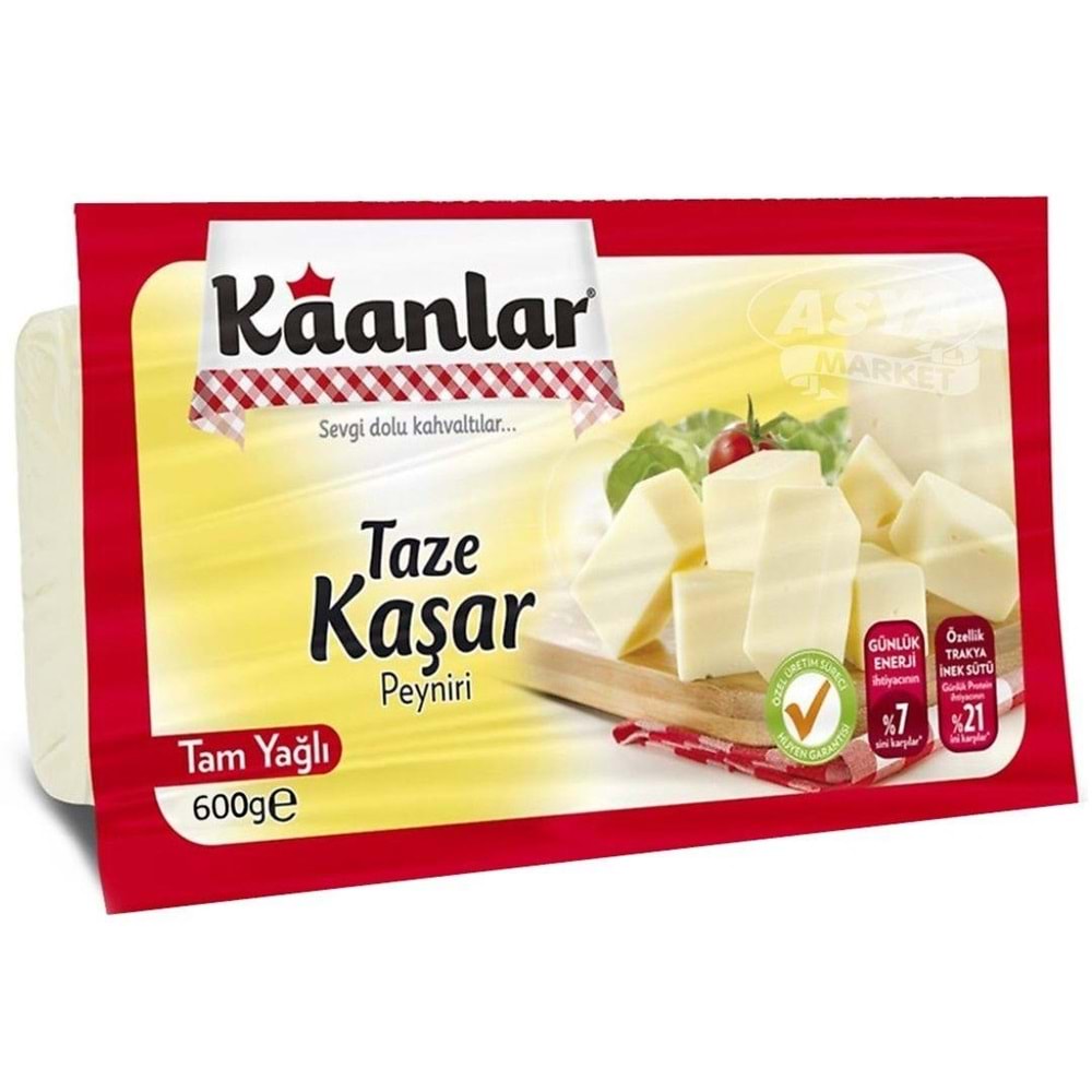 KAANLAR KAŞAR PEYNİR 600 GR.
