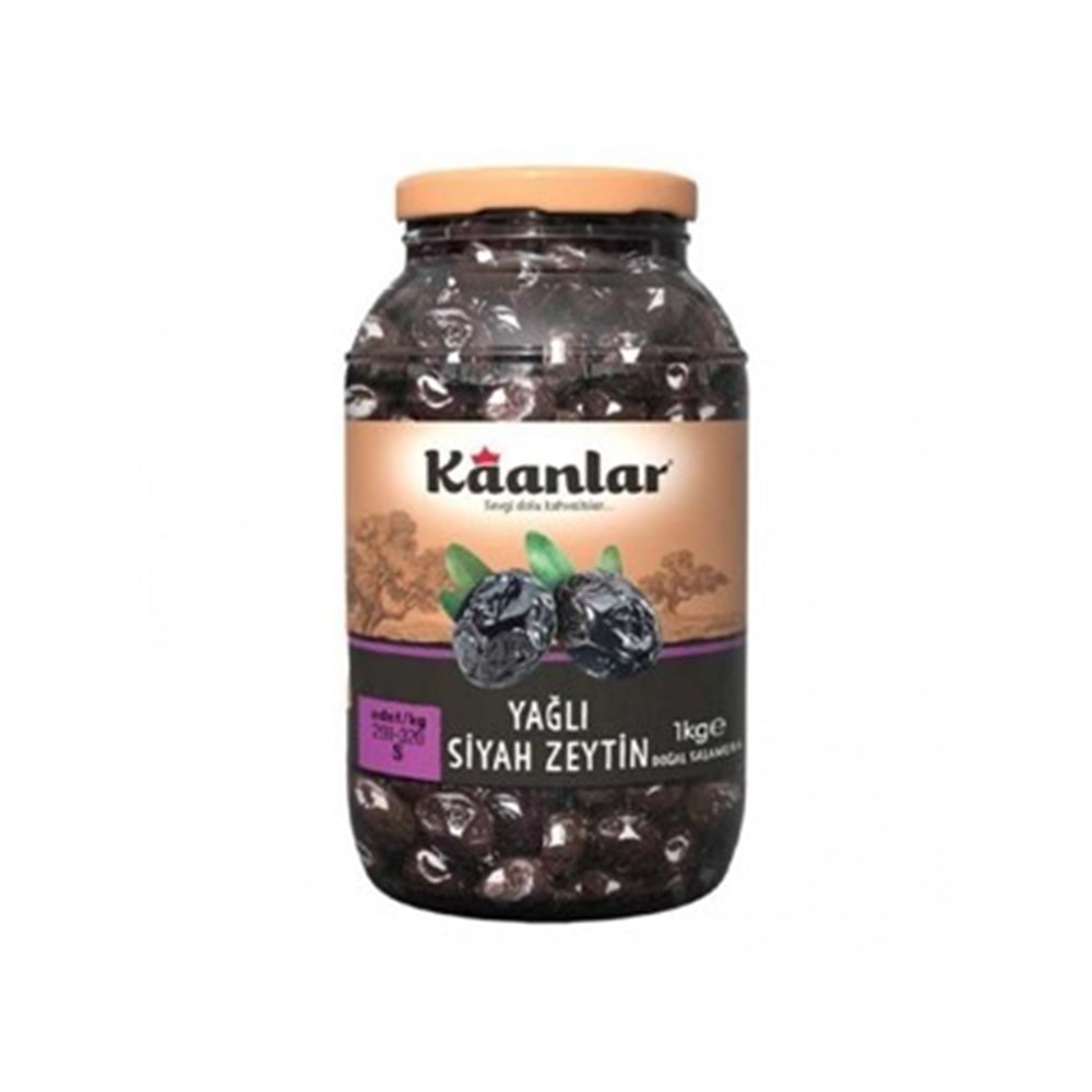 KAANLAR ZEYTİN SELE 1KG CAM PET 290-320