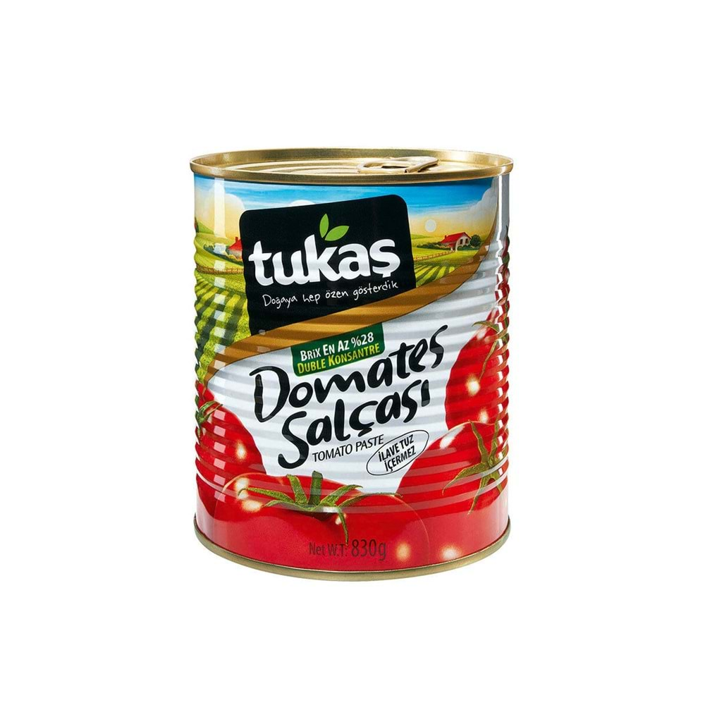 TUKAŞ DOMATES SALÇA 830 GR TNK.