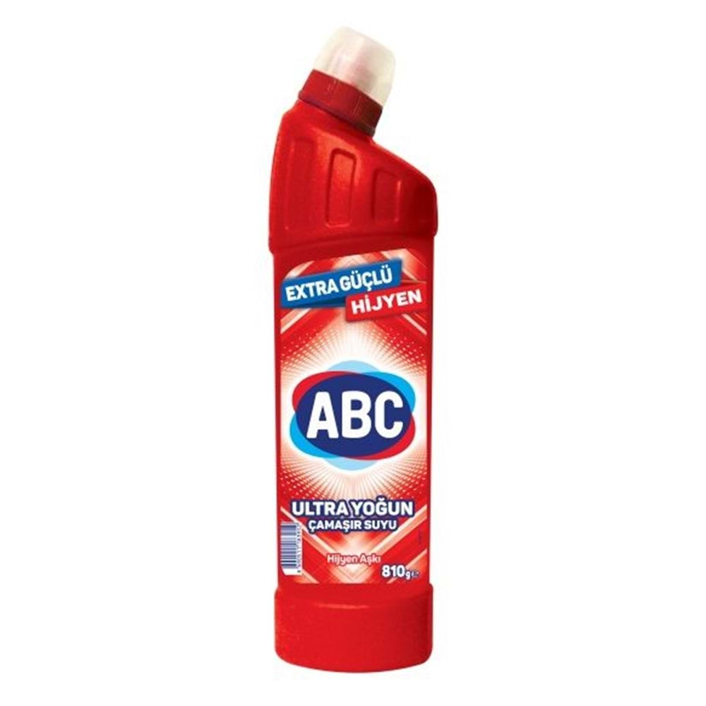 ABC ULTRA ÇAMAŞIR SUYU AŞK 750 ML