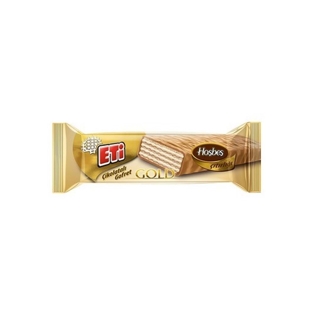 ETİ GOLD ÇİKOLATALI GOFRET 29 GR