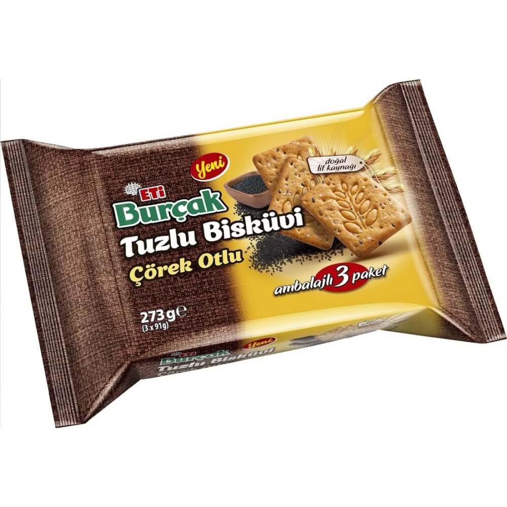 ETİ BURÇAK TUZLU VE ÇÖREKOTLU 273 GR