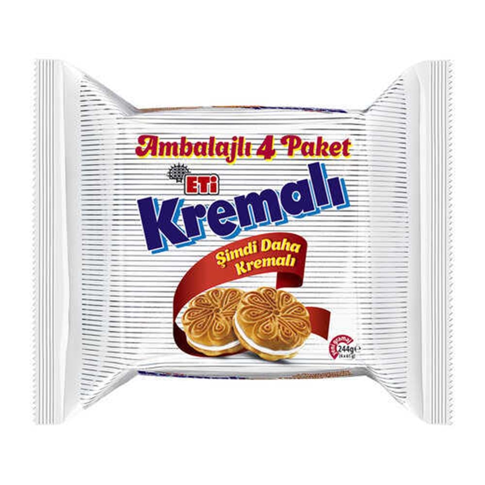 ETİ KREMALI BİSKÜVİ 488 GR