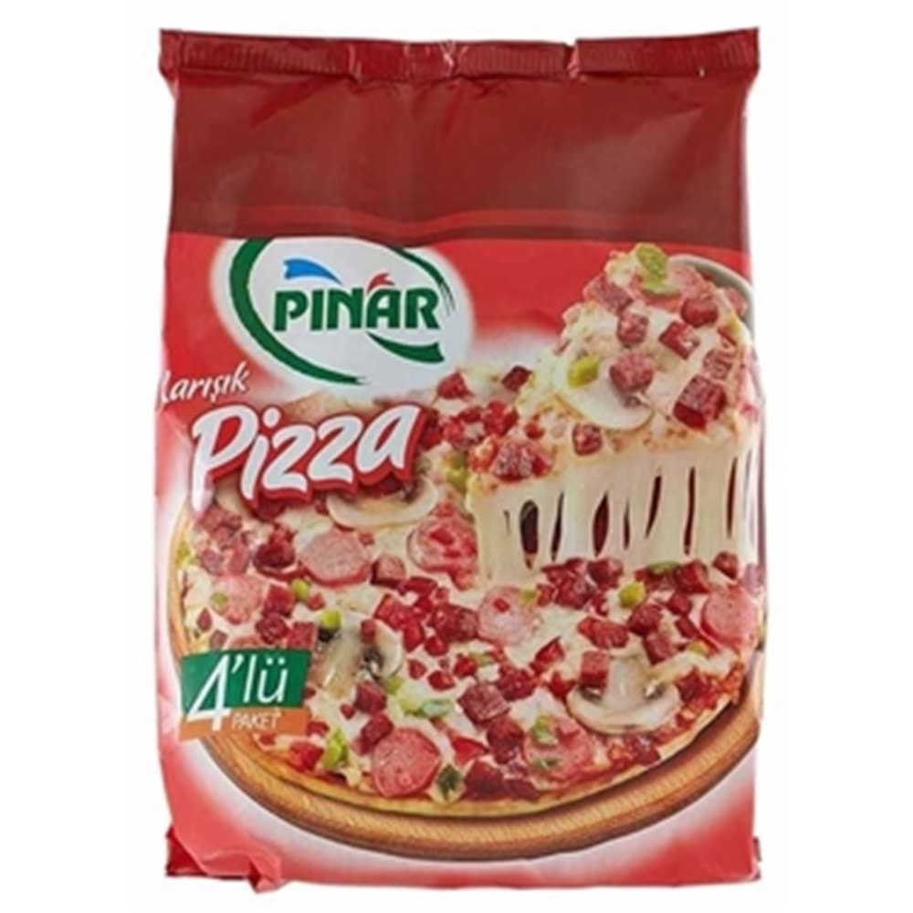 PINAR DNK PİZZA EKONOMİK 4 LÜ 800 GR