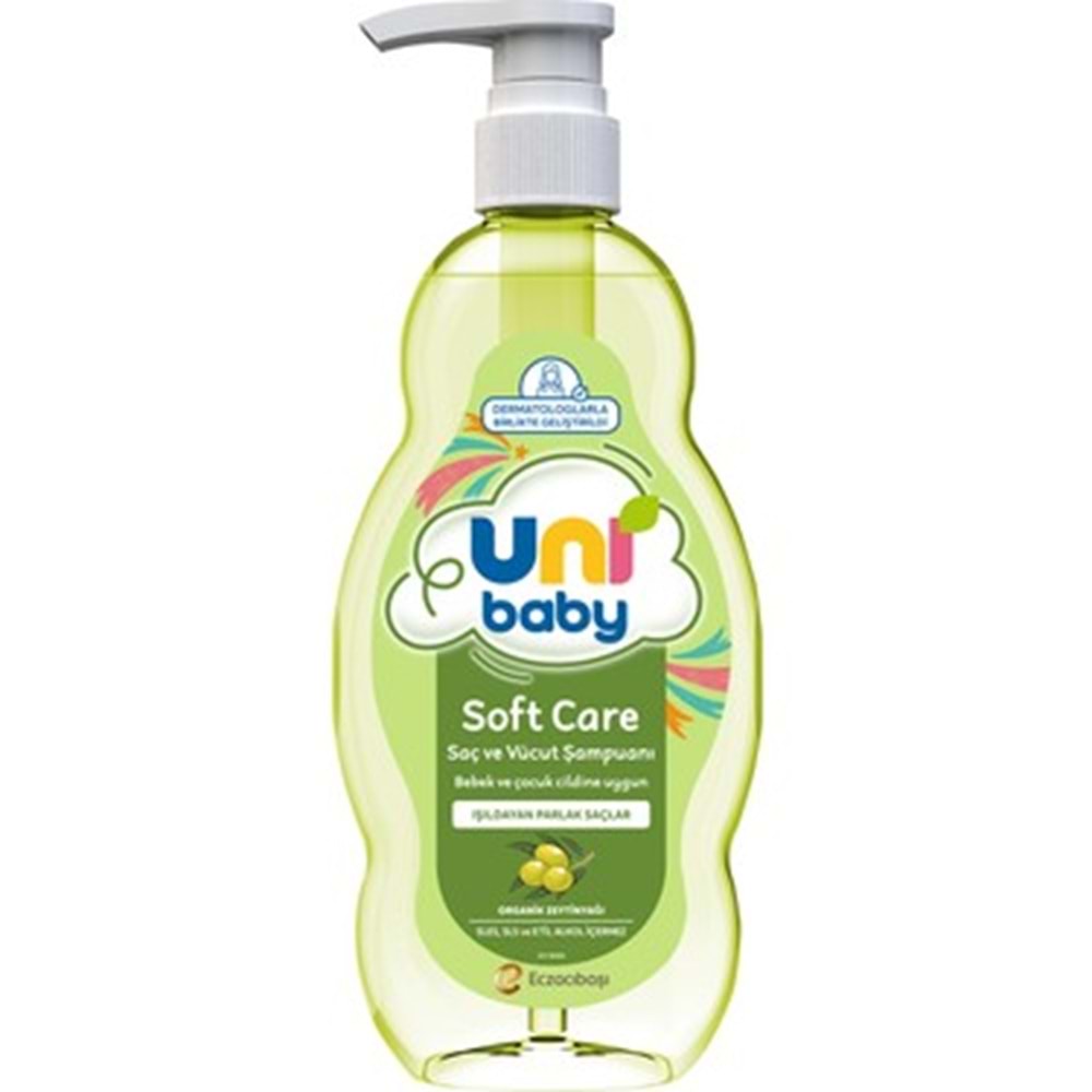 Uni Baby Zeytinyağlı Saç ve Vücut Şampuanı 500 ml