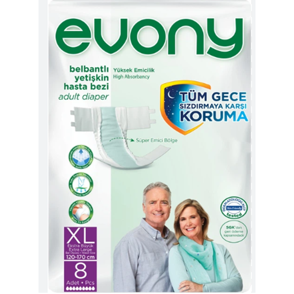 EVONY HASTA BEZİ EXTRA LARGE 8 Lİ