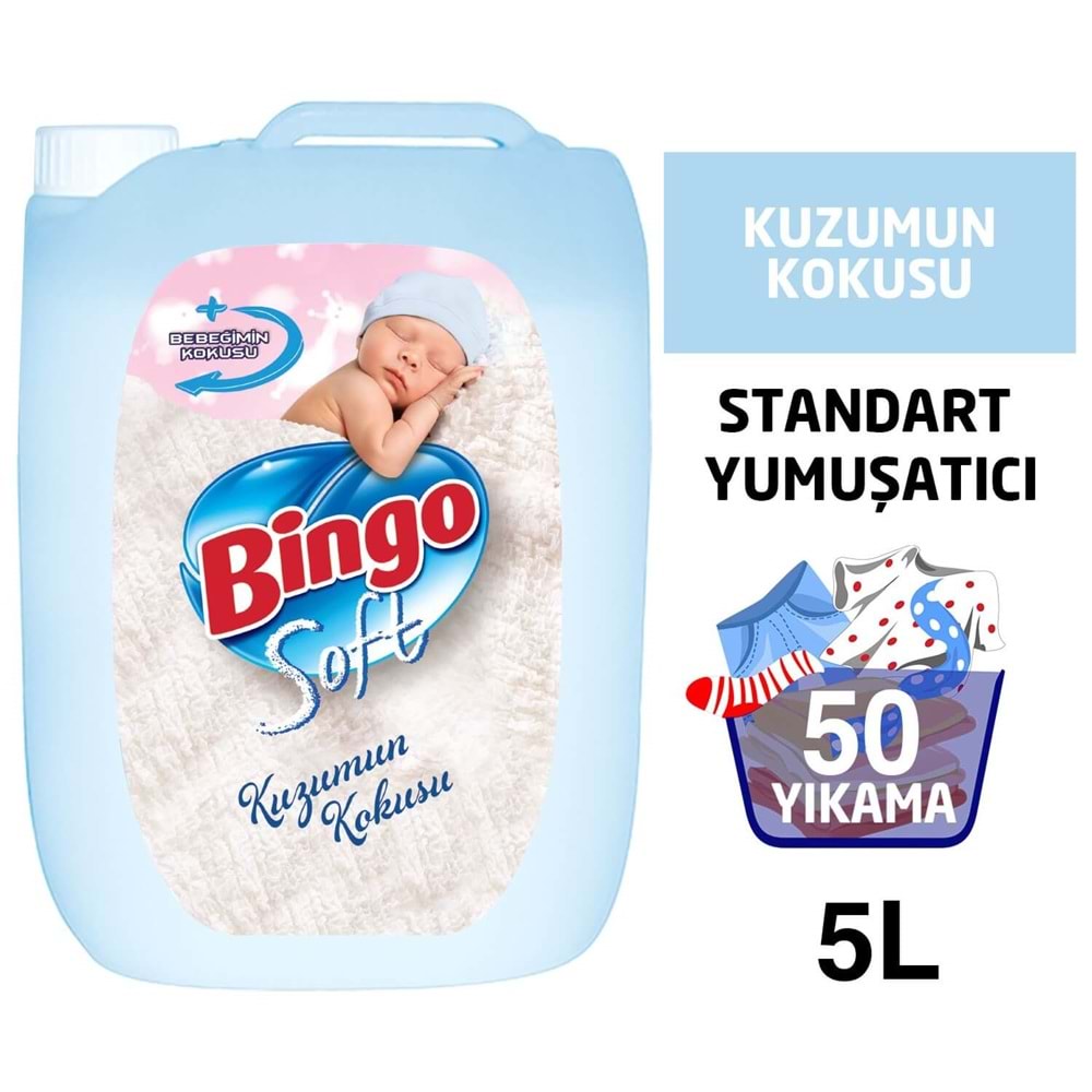 BİNGO SOFT KUZUMUN KOKUSU 5 LİTRE