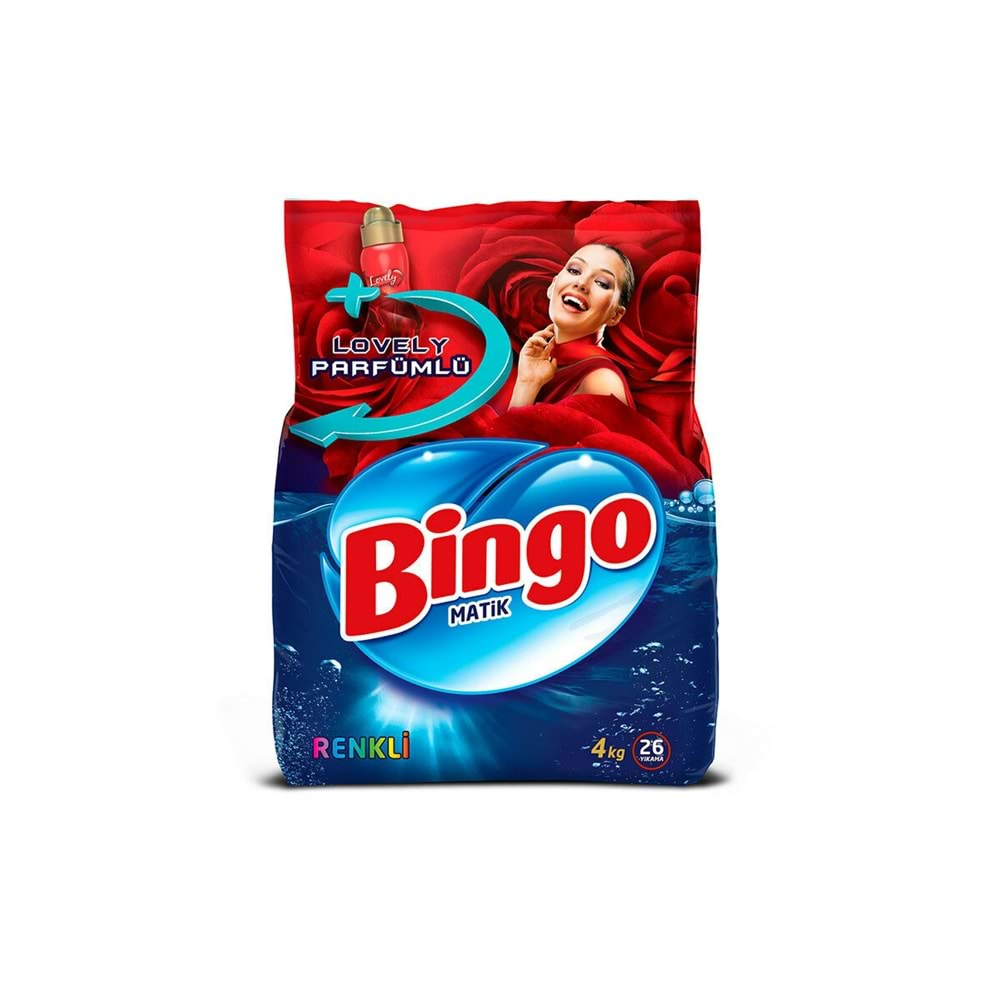 BİNGO MATİK RENKLİ 4 KG