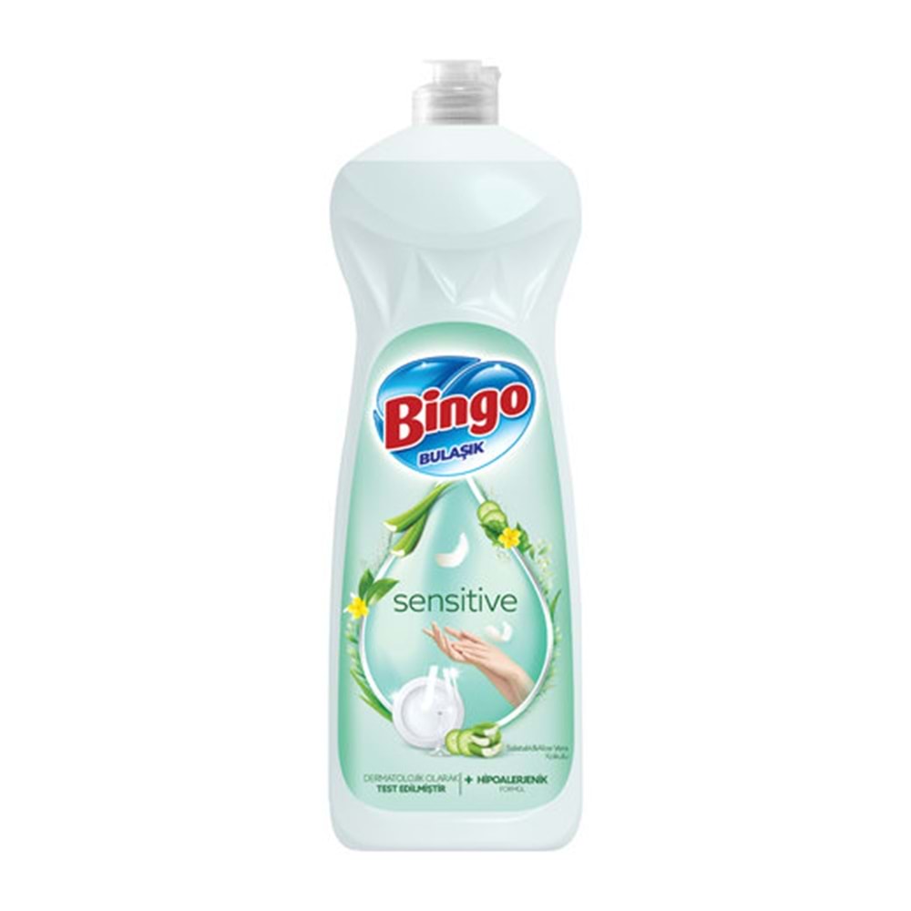 BİNGO BULAŞIK DETERJANI SENSİTİVE 1500 ML