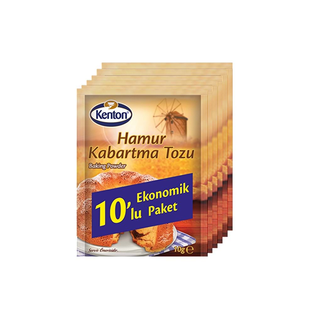 KENTON HAMUR KABARTMA TOZU 10 lu