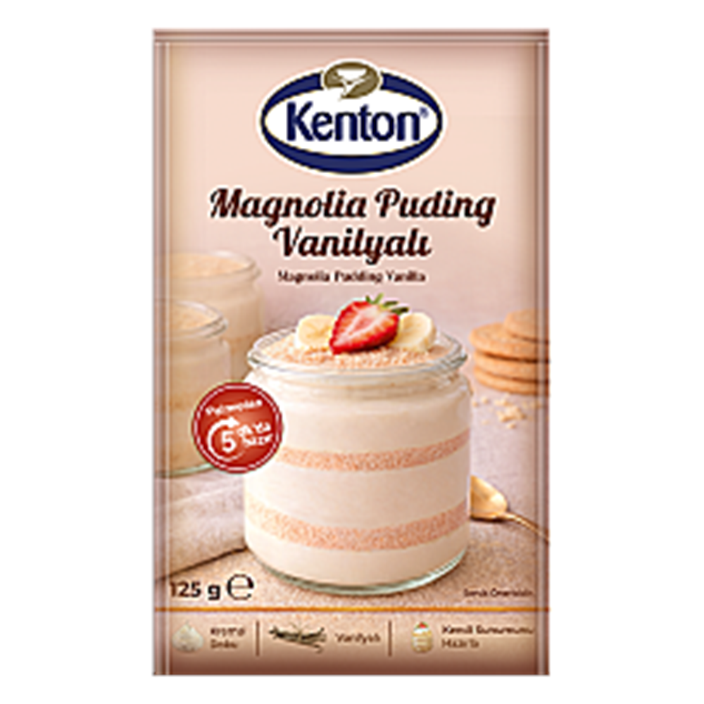 KENTON PUDİNG MAGNOLİA VANİLYALI 125 GR