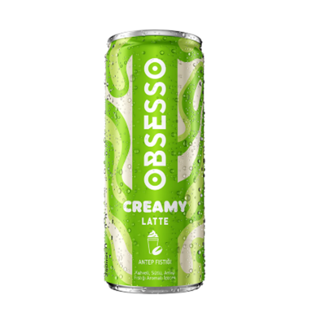 Obsesso Kahve Creamy Latte Antep Fıstıklı 250 ML
