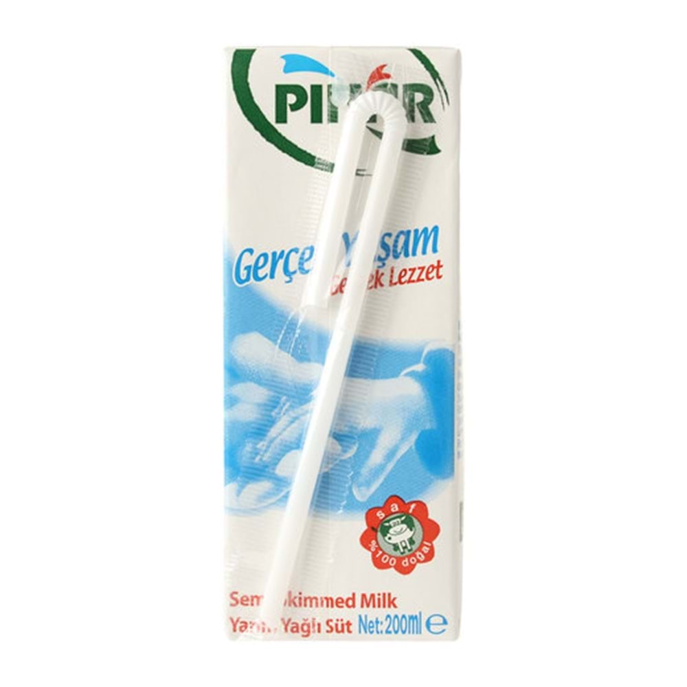 PINAR SÜT yarım yağlı 200 ml