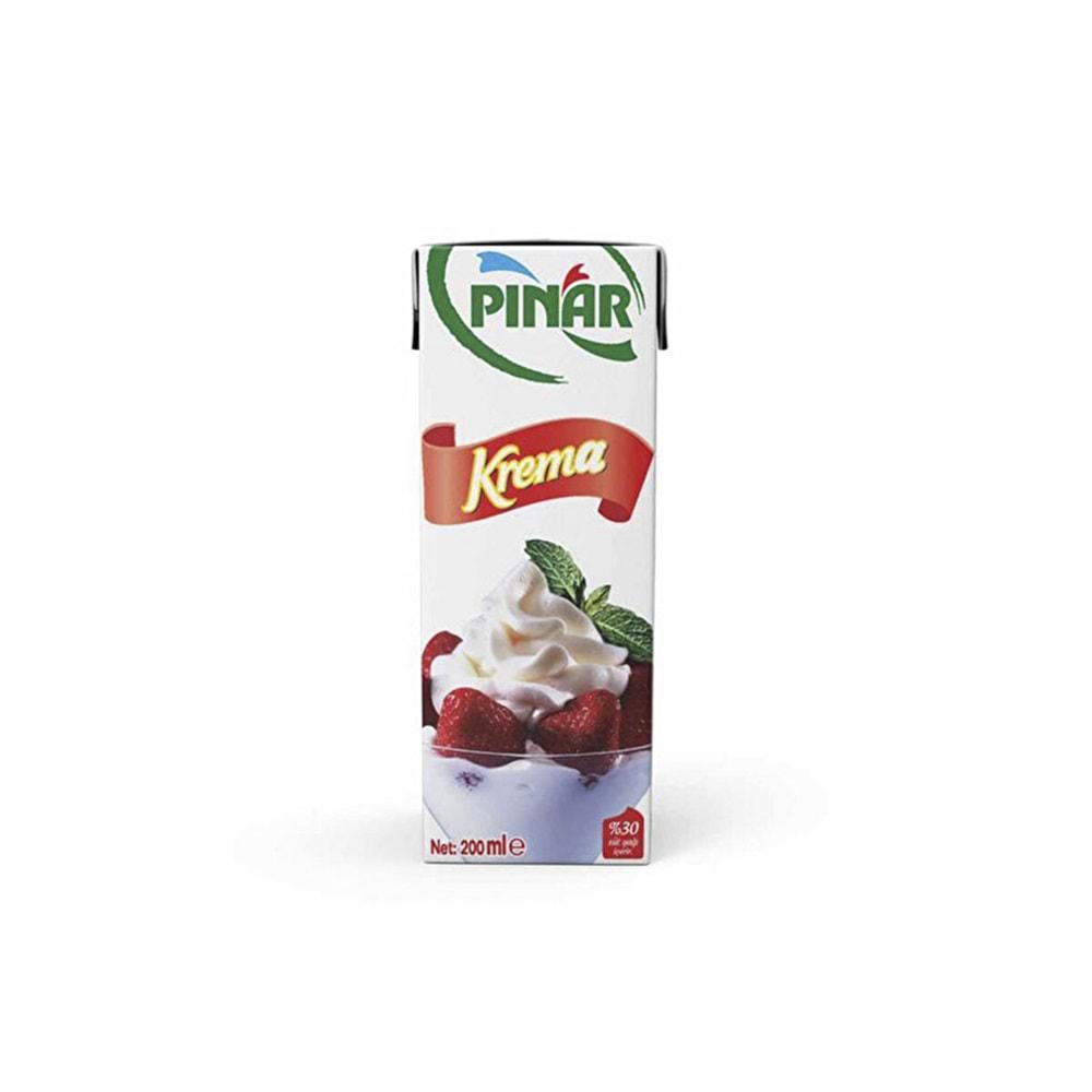 PINAR KREMA 200 ML %30 YAĞLI
