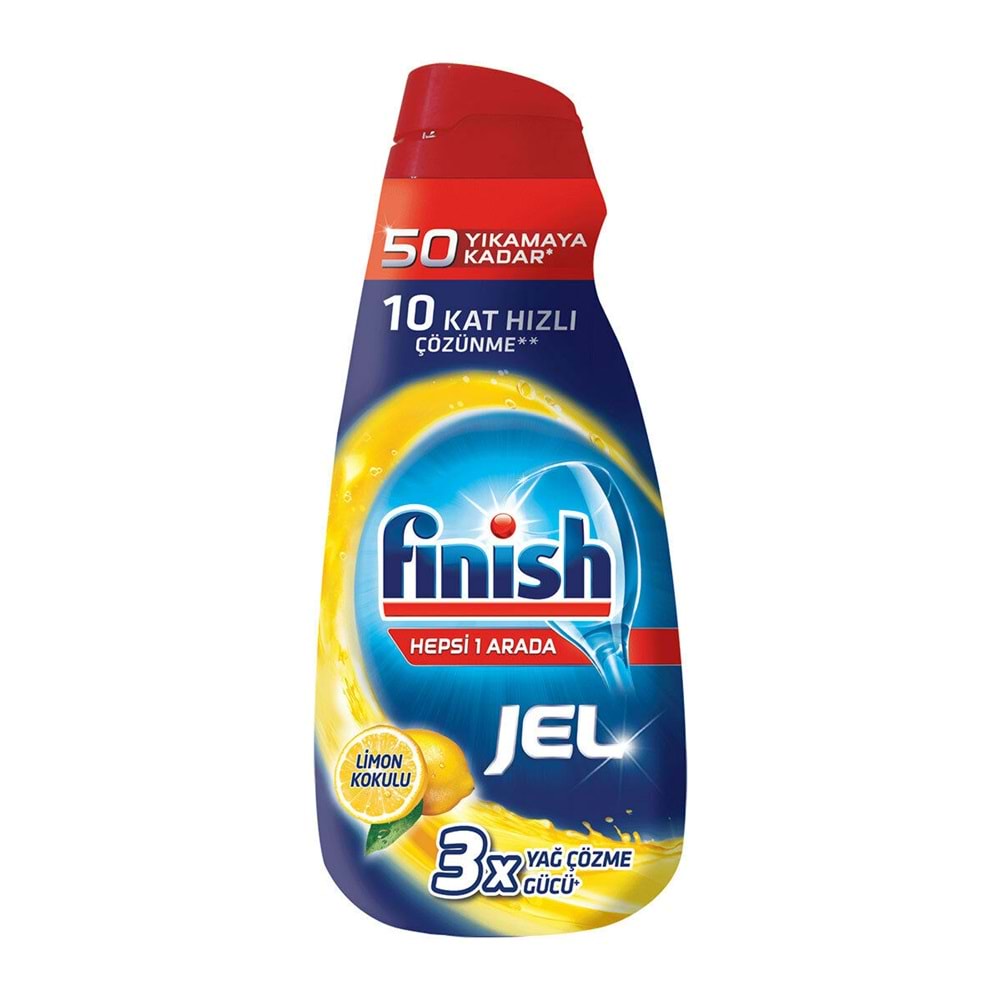 FİNİSH JEL HEPSİ BİR 1000 ML LİMON