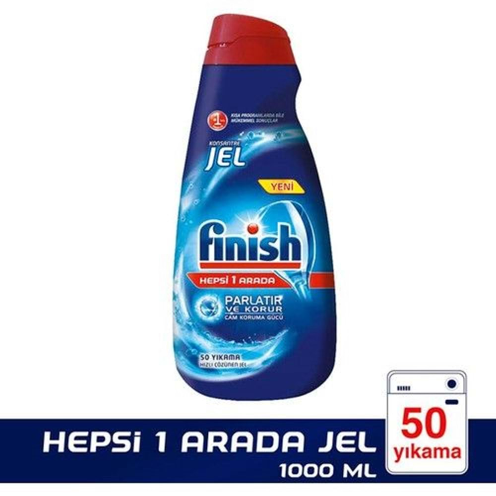 FİNİSH JEL HEPSİ BİR 1000 ML SADE