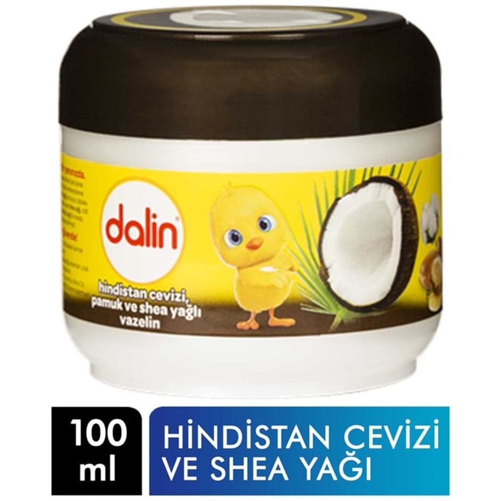 DALİN VAZELİN 100 ML HİNDİSTAN CEVİZLİ