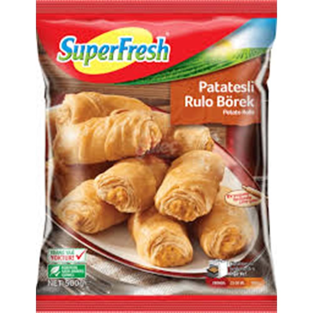 SF RULO BÖREK PATATESLİ 500GR YENİ
