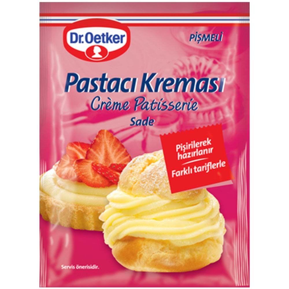 DR.OETKER PASTA KREMESI PASTACI SADE 156 GR PİŞMELİ