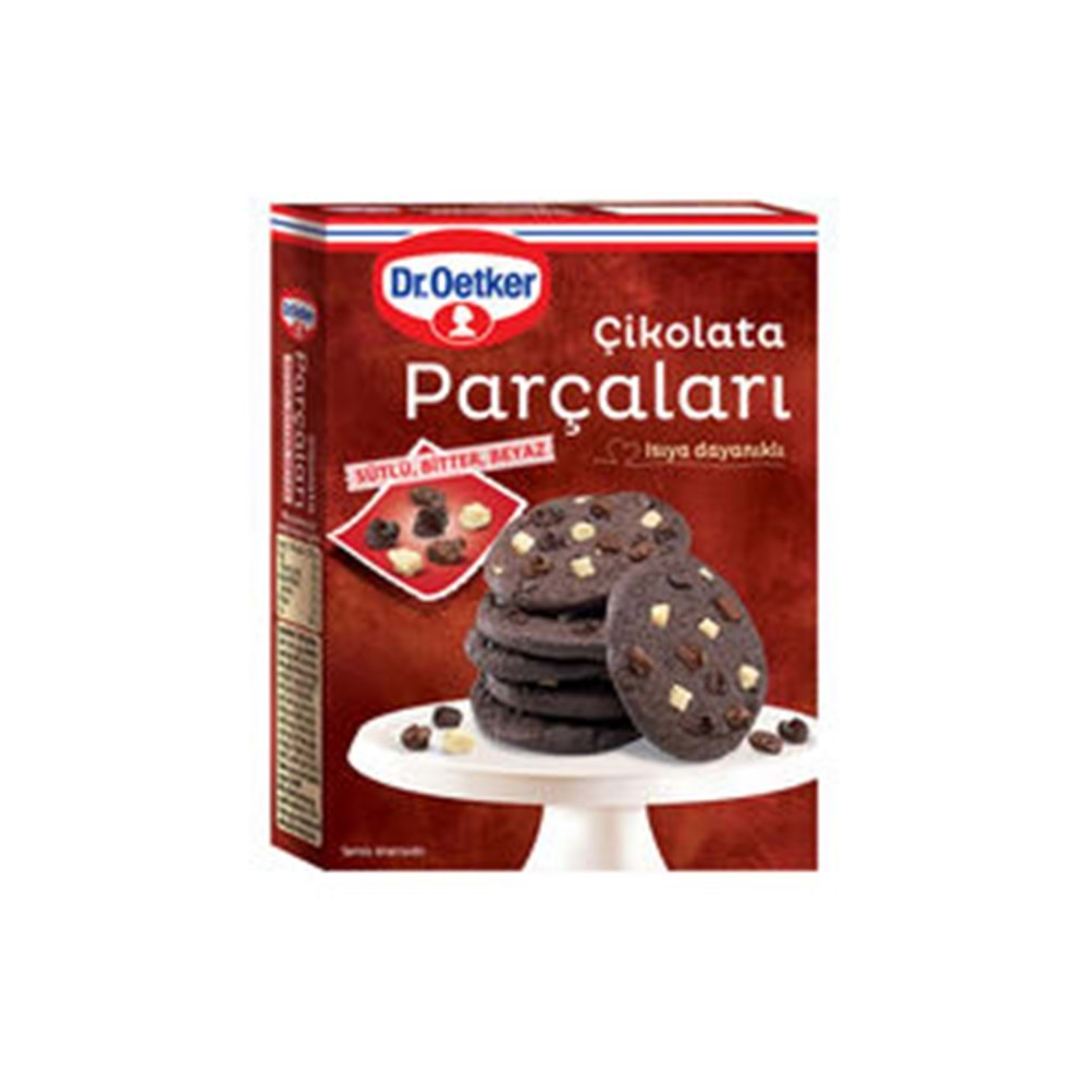 DR.OETKER ÇİKOLATA PARÇALARI KARIŞIK 70 GR