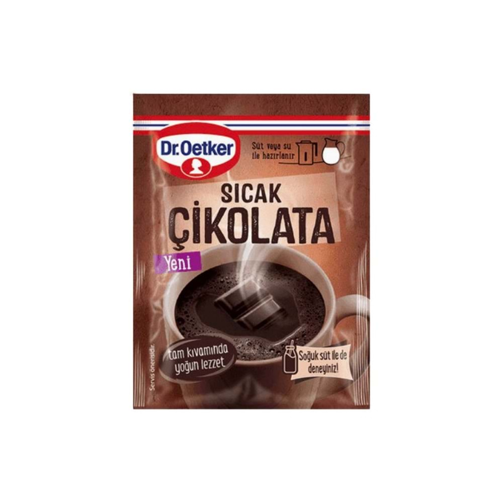 DR.OETKER SICAK ÇİKOLATA 18 GR