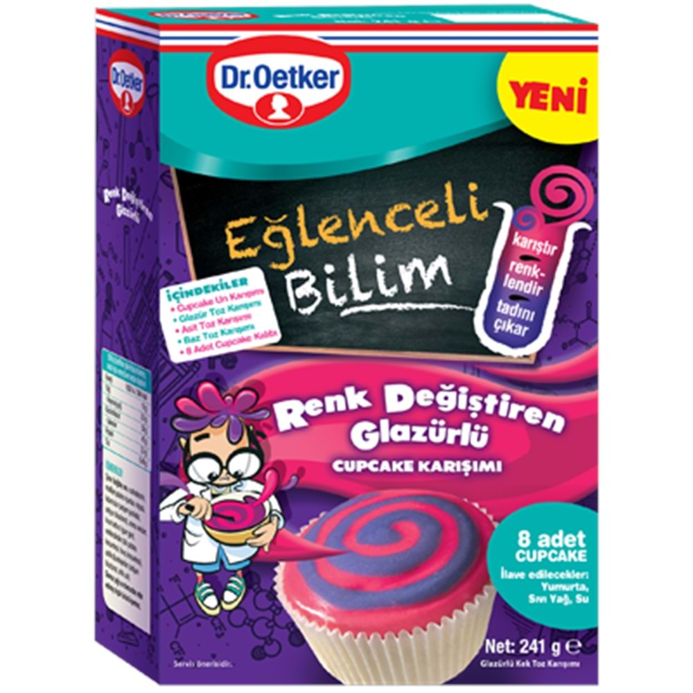 DR.OETKER EĞLENCELİ BİLİM RENK DEĞİŞTİREN 241 GR