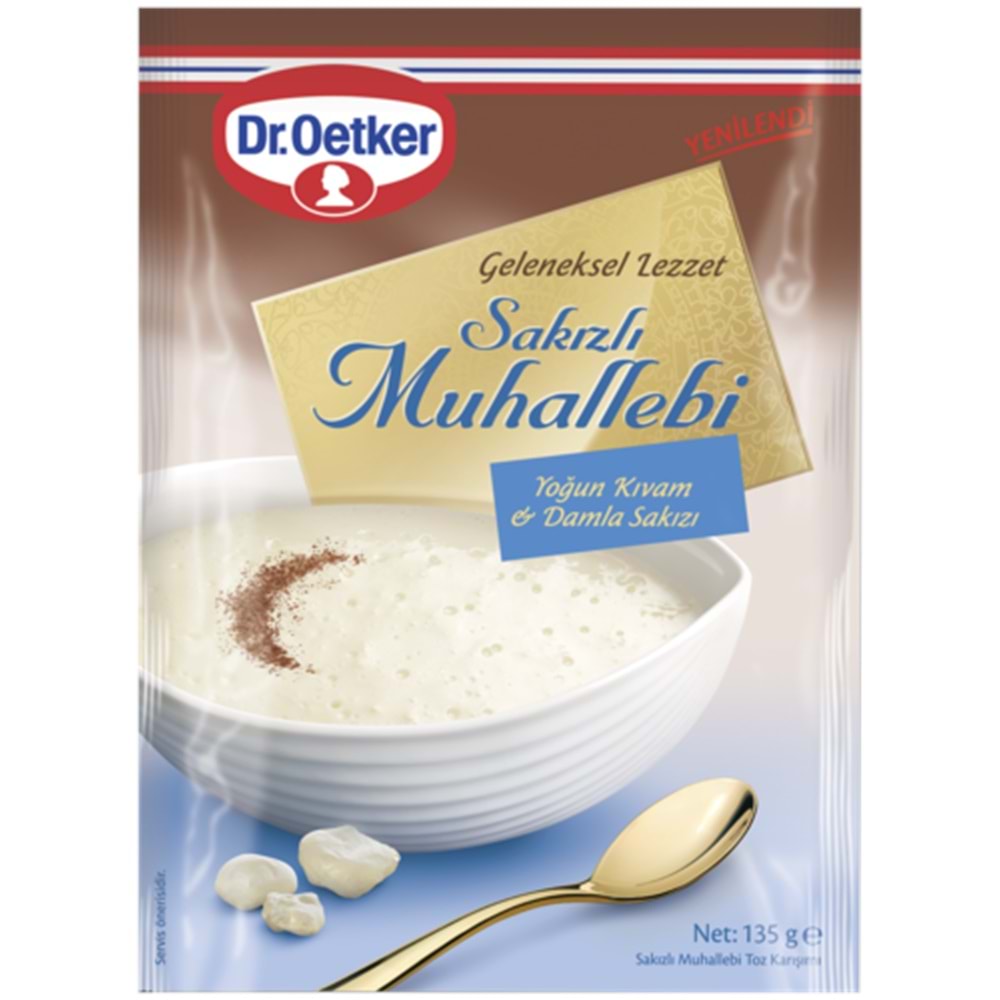 DR.OETKER SAKIZLI MUHALLEBİ 135 GR