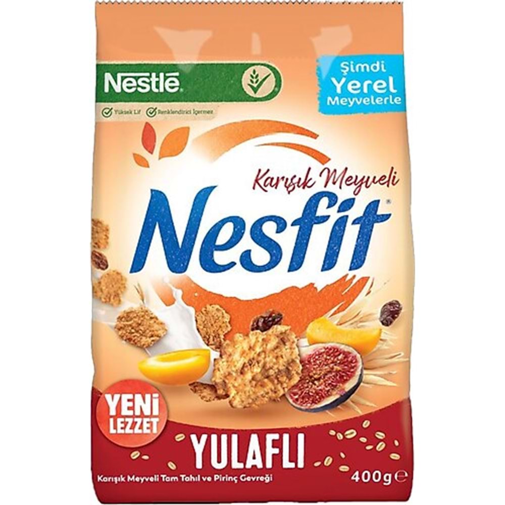 NESTLE NESFİT KARIŞIK MEYVELİ 400 GR YENİ