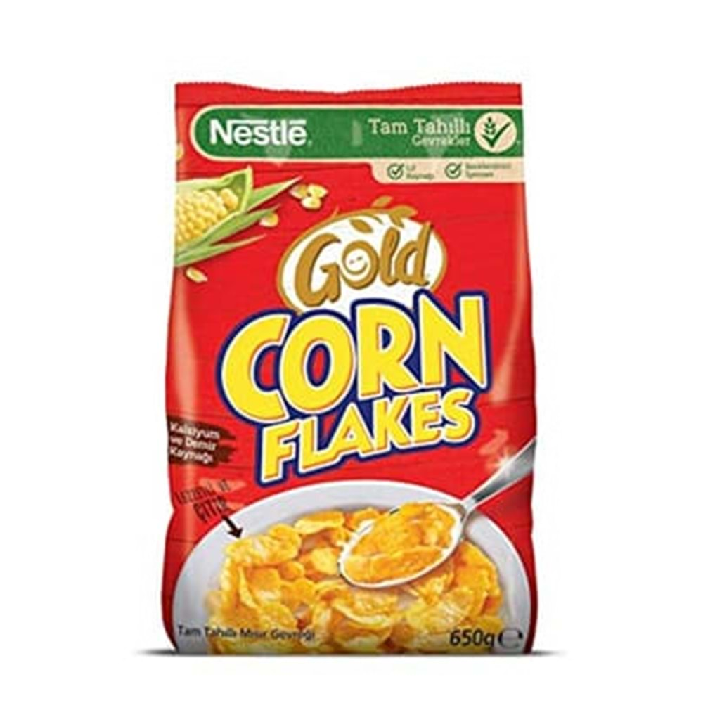 NESTLE GOLD CORN FLAKES 650 GR