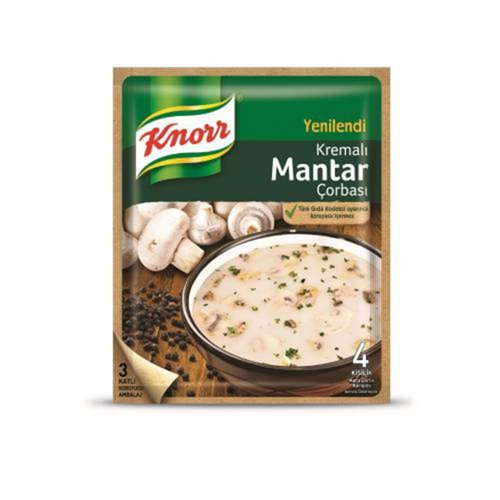 KNORR KREMALI MANTAR ÇORBASI 63 GR