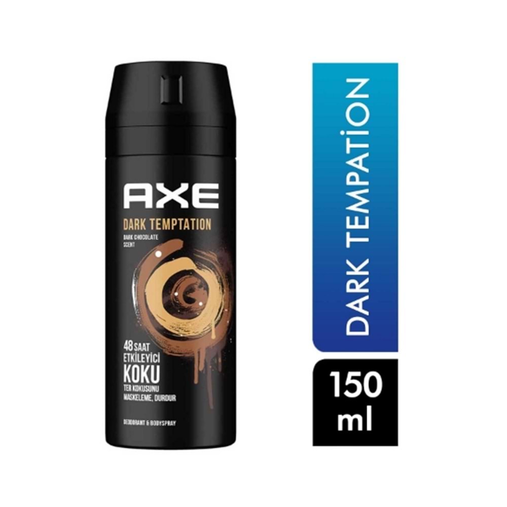 AXE DEO DARK TEMPTATION 150ML 2021
