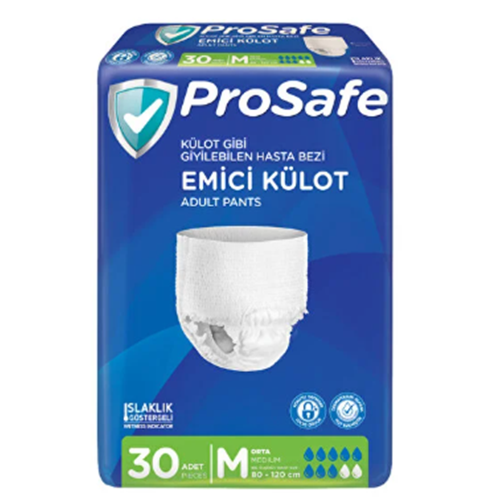 Prosafe Emici Külot Hasta Bezi 30'lu Medium