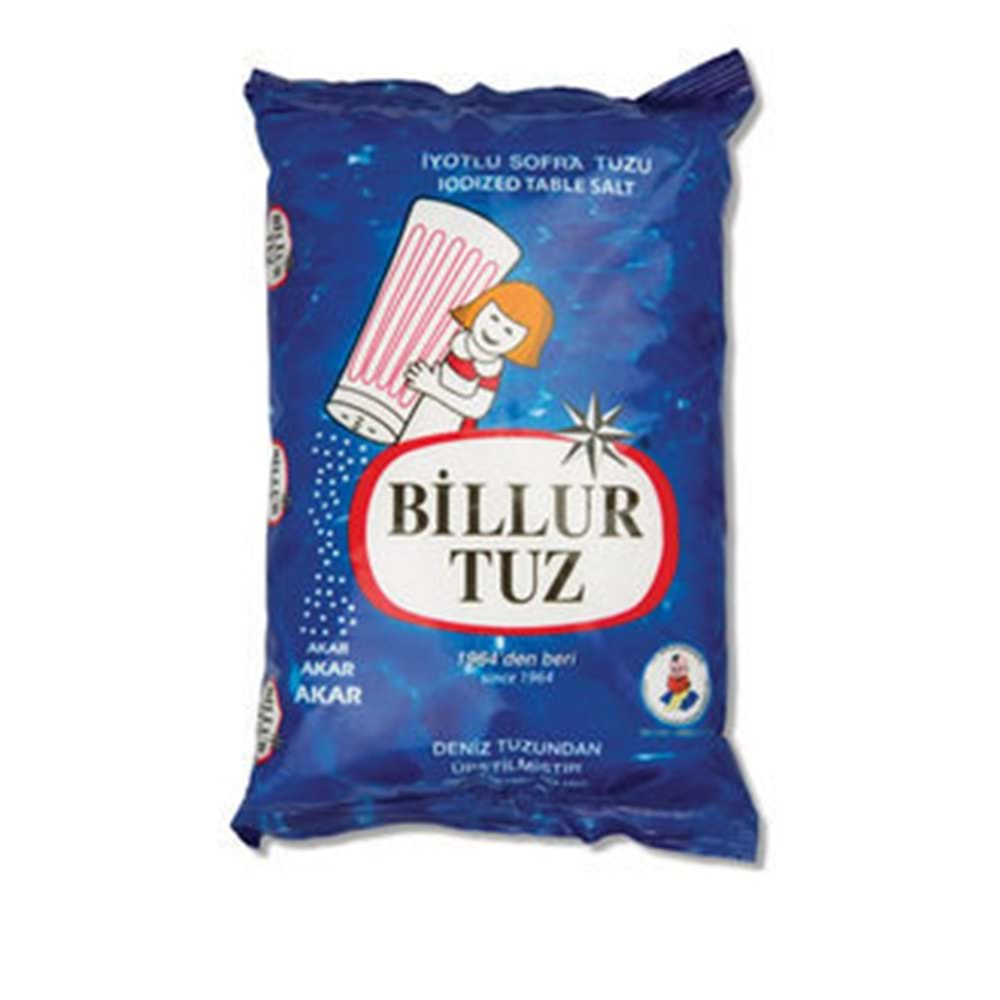 BİLLUR TUZ 750 GR