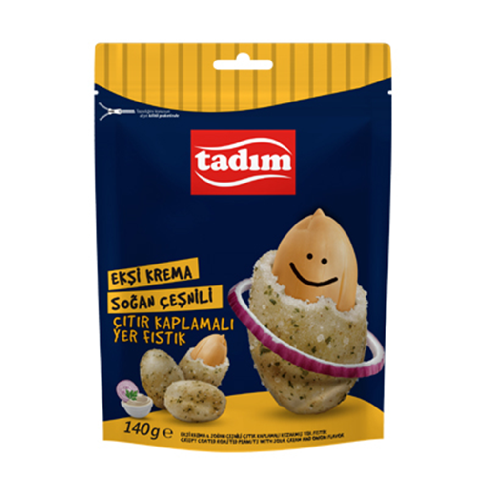 TADIM EKŞİ KREMA SOĞAN ÇITIR YER FISTIĞI 140 GR
