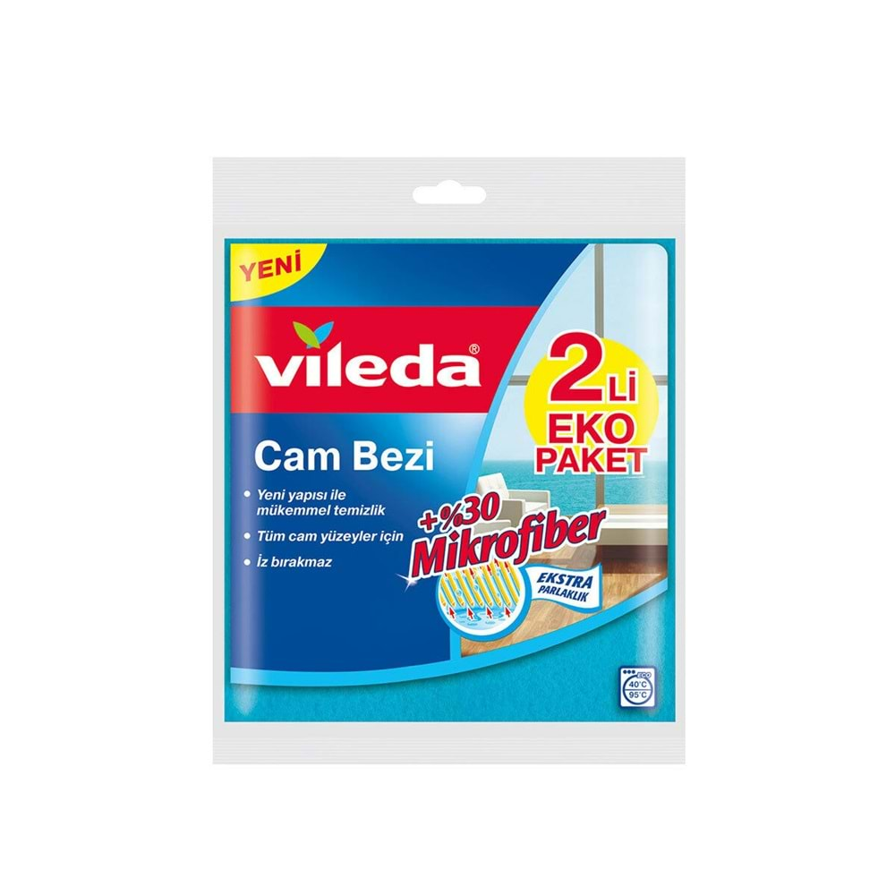 VİLEDA CAM BEZİ 2 Lİ