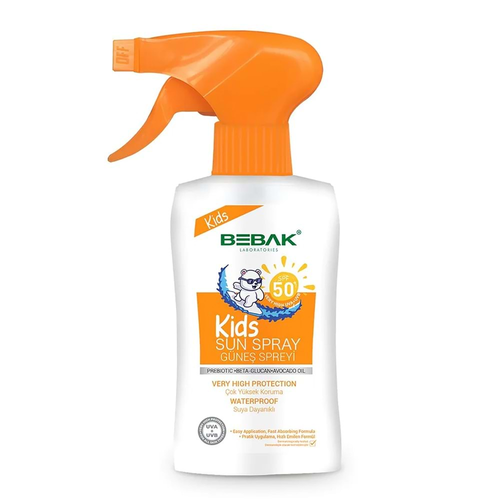 BEBAK BEBEK GÜNEŞ SPREY 50 SPF+ 175 ML