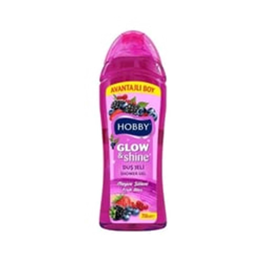 HOBBY 750ML DUŞ JELİ GLOW SHİNE MEYVE ŞÖLENİ