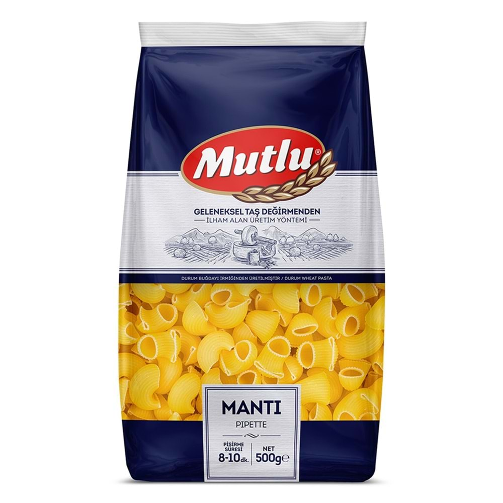 MUTLU MAKARNA Mantı 500 GR